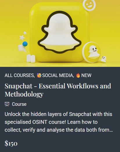 Snapchat - Essential Workflows and Methodology Training Course